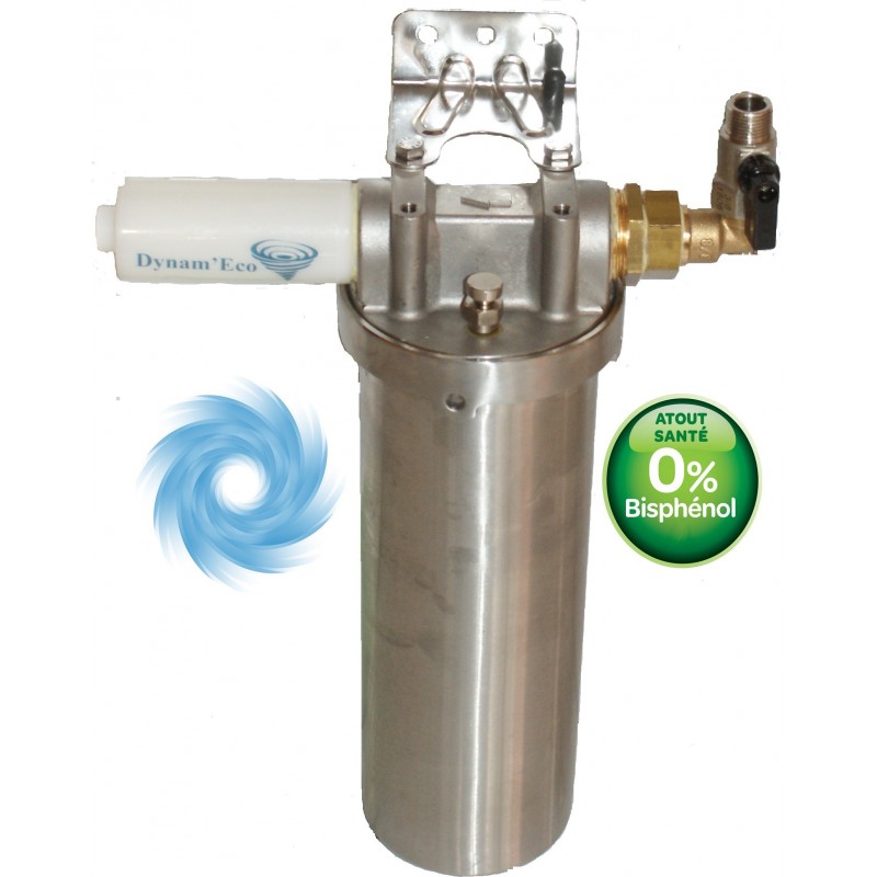 Dynam'Eco - Purificateur d'eau Dynamiseur - Filtre KDF inclus