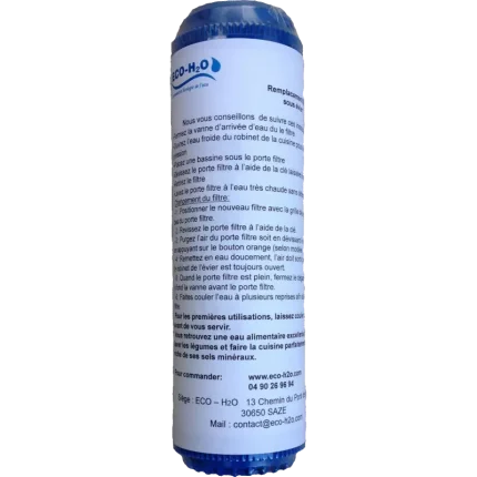 filtre purificateur d'eau dynam'eco polution