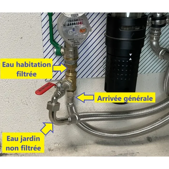 installation adoucisseur d'eau ecocrystal