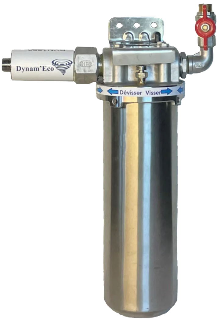 purificateur d'eau dynamiseur robinet pesticides métaux lourds médicament chlore
