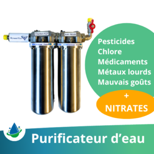 purificateur d'eau nitrate