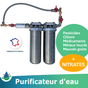 Adoucisseur d'eau EcoCrystal 2 anti calcaire fabriqué en France