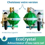 adoucisseur d'eau sans sel ecocrystal