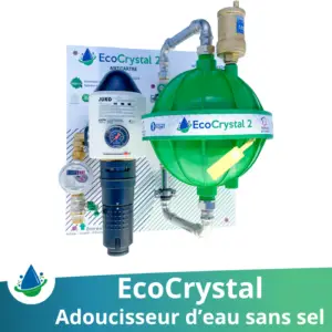 ecocrystal adoucisseur d'eau sans sel