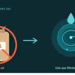 Remplacer l'adoucisseur à sel par une solution sans sel : sac de sel barré, sphère EcoCrystal et eau filtrée