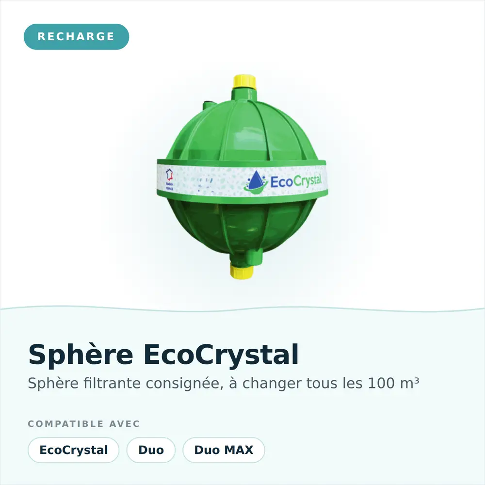 Sphère filtrante EcoCrystal